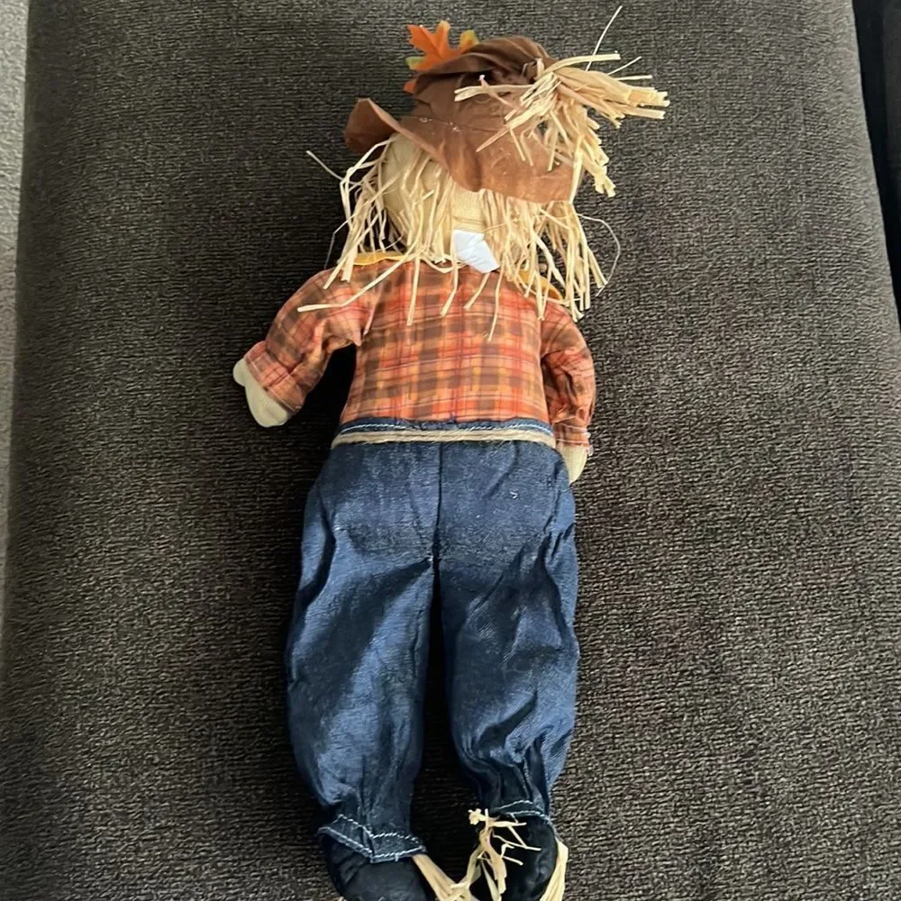 Autumnal Scarecrow Decoration For Tabletop Use- 22” by 15”